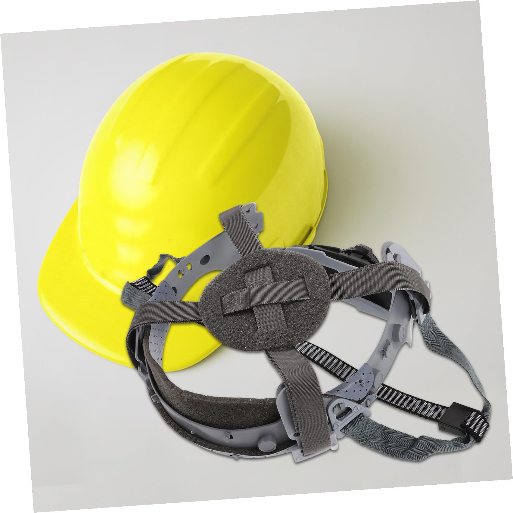 ARTIBETTER Helmfutter Schutzhelm Helme Austauschbare Helmaufhängung Huteinlage Für Sicherheitshut Hardhat-zubehör Helmaufhängungsknopf Austausch Der Helmaufhängung Stoff Weiß