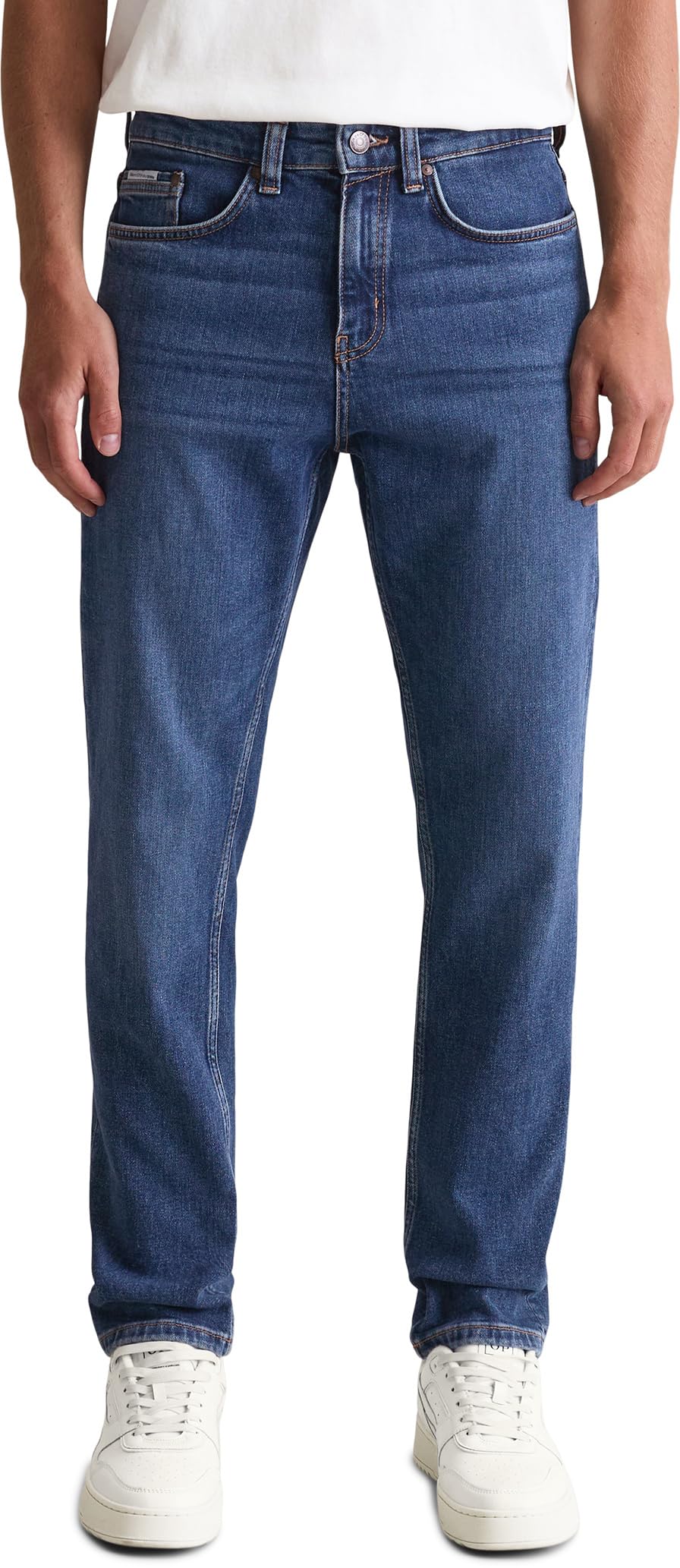 Marc O'Polo Denim Herren Jeanshose mit Stretch-Anteil Slim Fit