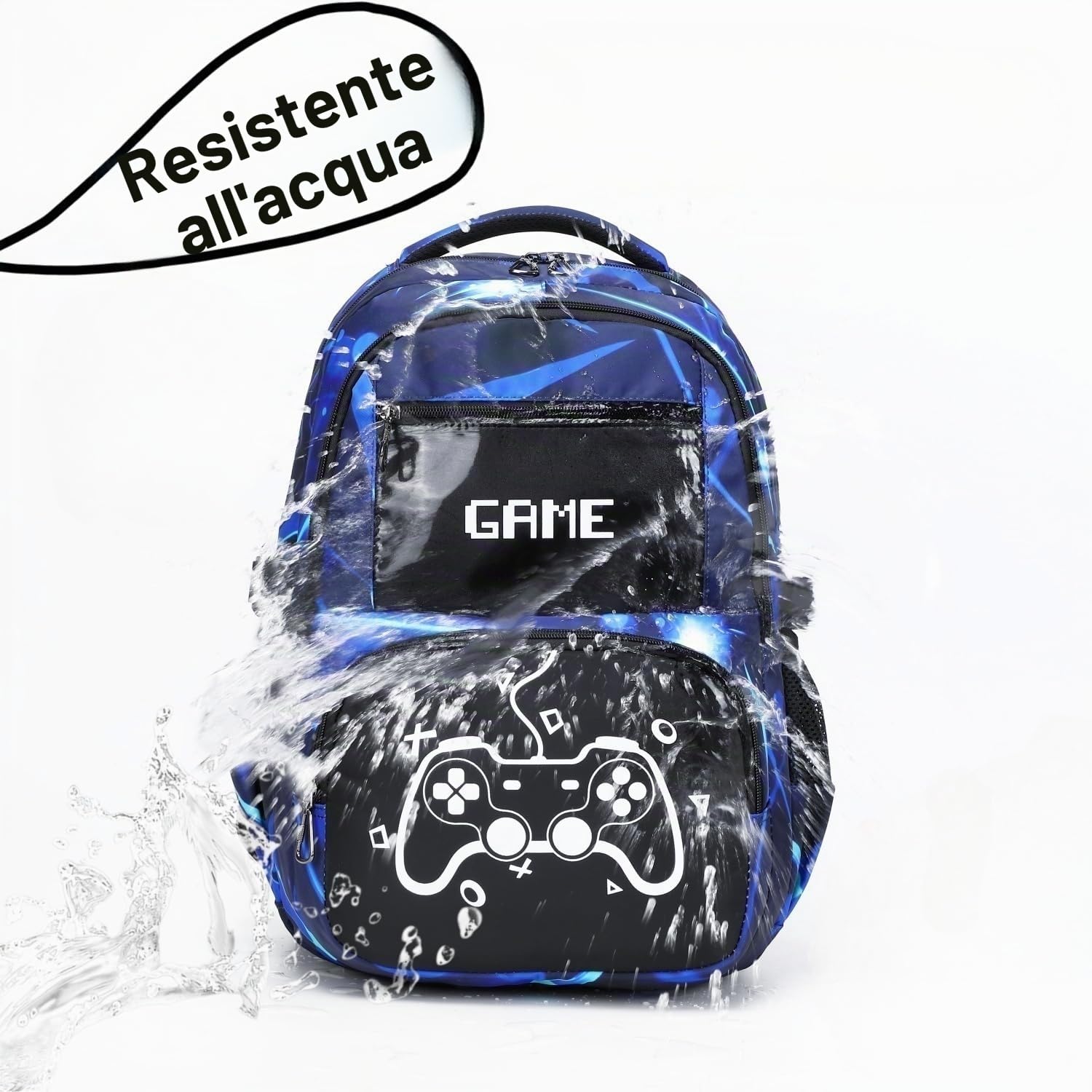 Lmwzh scuola for Zaino Secondario Zaino Per Adolescenti Resistente Di Grandi Dimensioni Impermeabile Riflettente