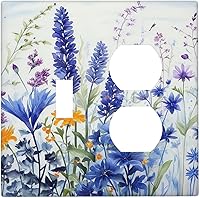 Vista 163 de Cubiertas de salida iridiscentes abstractas coloridas nubes dúplex de 1 cuadrilla, placa de cubierta de interruptor de luz arco iris, placas