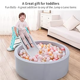 STARBOLO Ball Pit Balls - Pack of 100 200 500 1000 Macaron Balls BPA&Phthalate Free Non-Toxic Crush Proof Ocean Ball Soft Plastic Balls for 1-5 Years Kids Birthday Pool Tent Party.