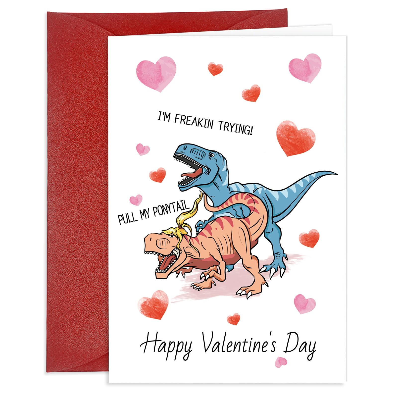 Couples Greeting Cards Funny Valentine's Day Cards For Him - Naughty  Valentine Cards With Envelopes For Boyfriend \u0026 Husband Naughty Valentine  Gifts, image size:1600x1600