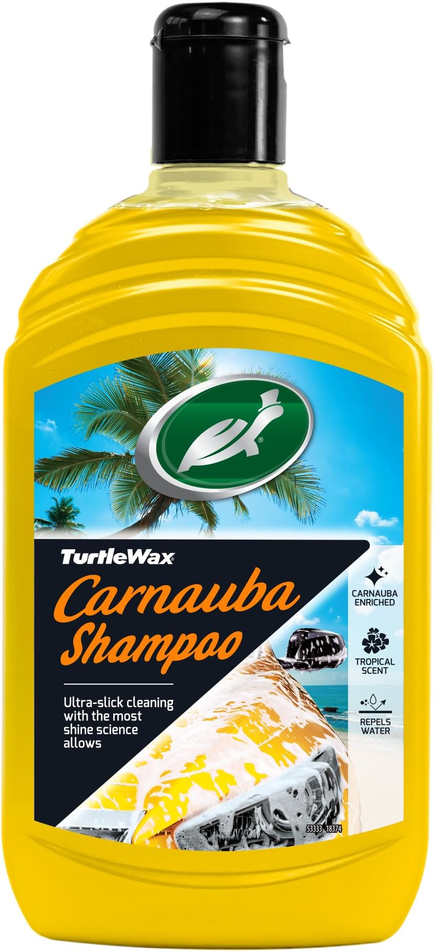 Turtle Wax Carnauba Wash And Wax, 500 Ml