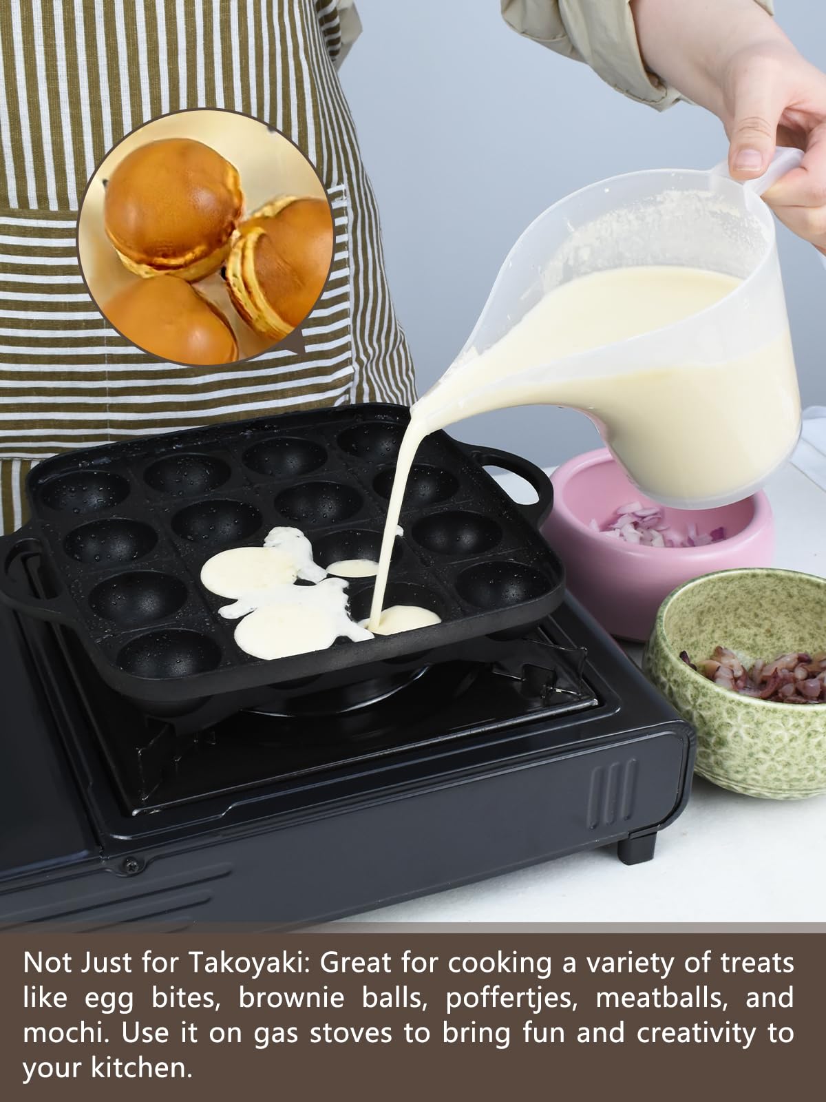 Artcome Takoyaki Pan - Make Octopus Balls! -8 Artcome Takoyaki Pan - Make Octopus Balls! -8