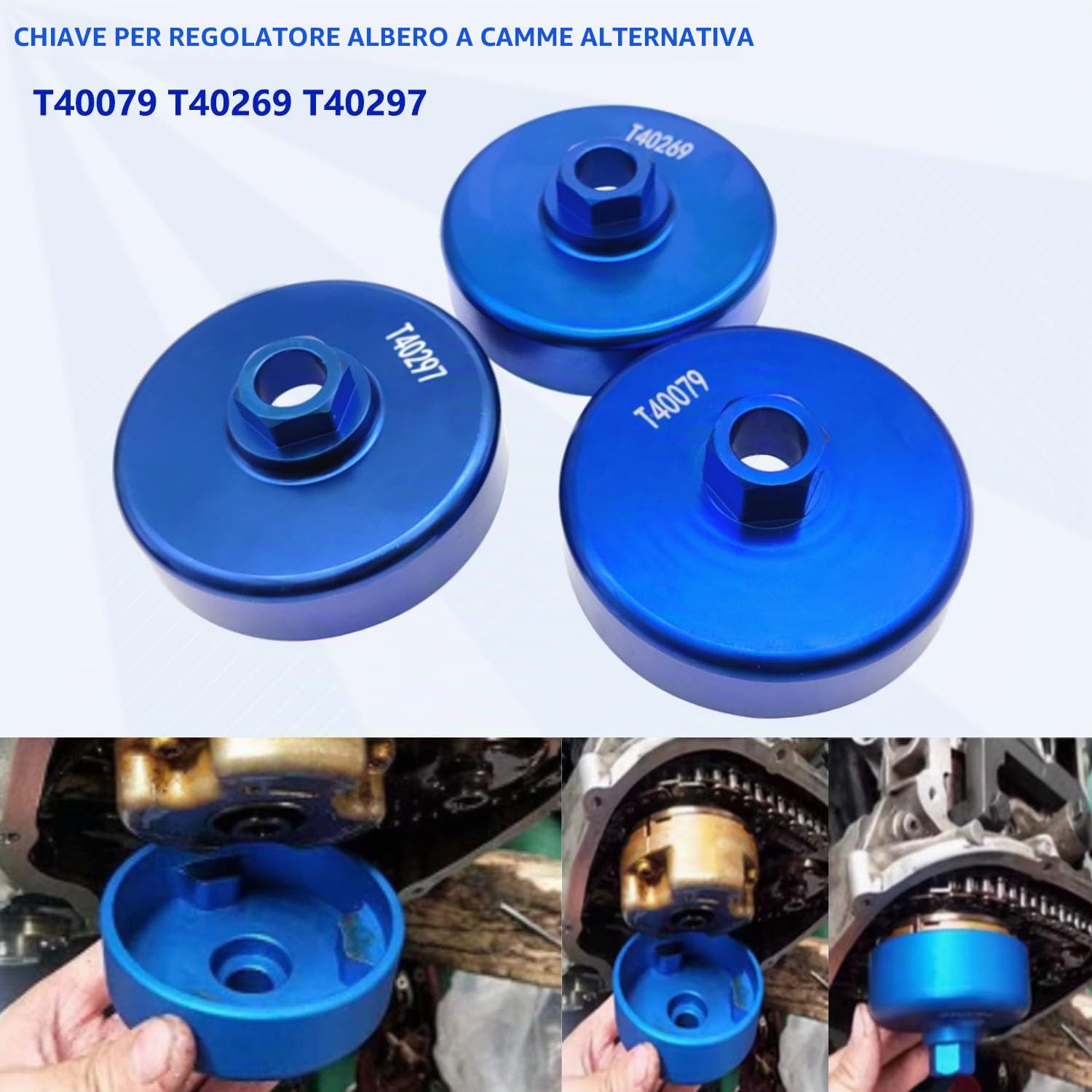 ZKTOOL Kit Aggiornato Messa in Fase Blocca Albero a Camme per VW Audi