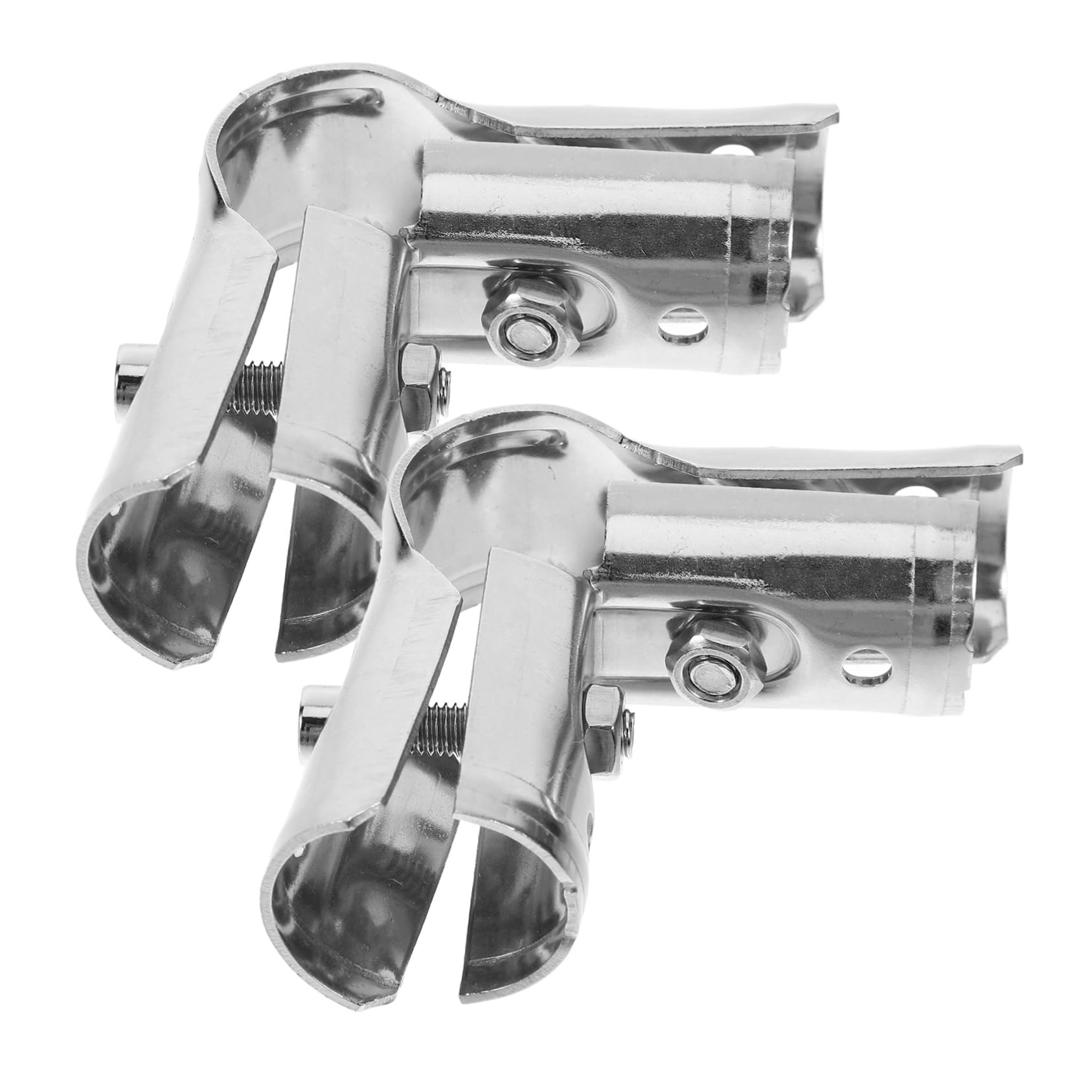 Artibetter 4pezzi Adattatori Per Tubo Inox Collari Per Riparazione e Connessione Di Tubo Per Design Tre Vie Per Versatilità e Resistenza Alla Corrosione