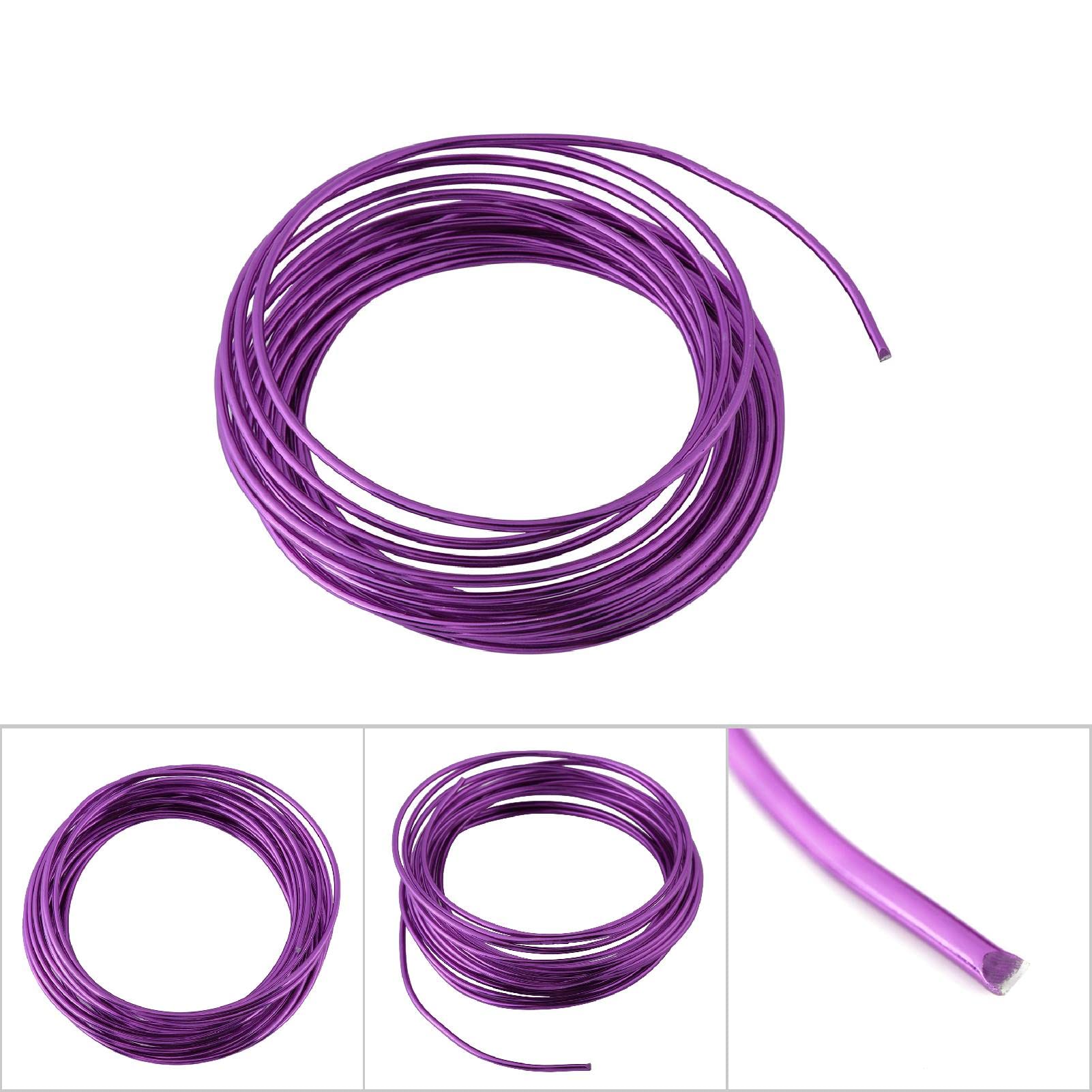 Cadeau,5 Rouleau Aluminium Artisanat Fil Métal Flexible Coloré Pour DIY