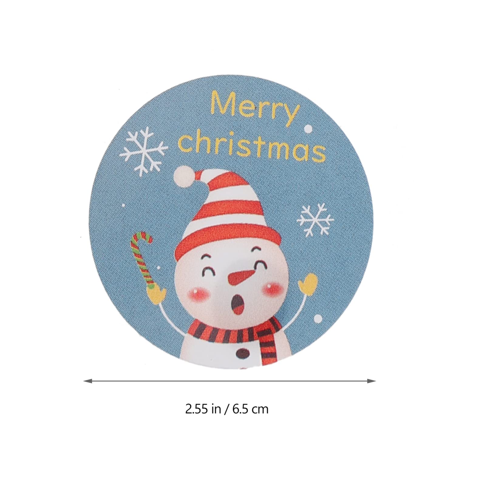 MAGICLULU 6 Adesivi Natalizi Per Regali e Decorazioni Etichette Adesive Per Buste Biglietti e Scatole Design Diversificati e Facili Da Applicare Per Natale