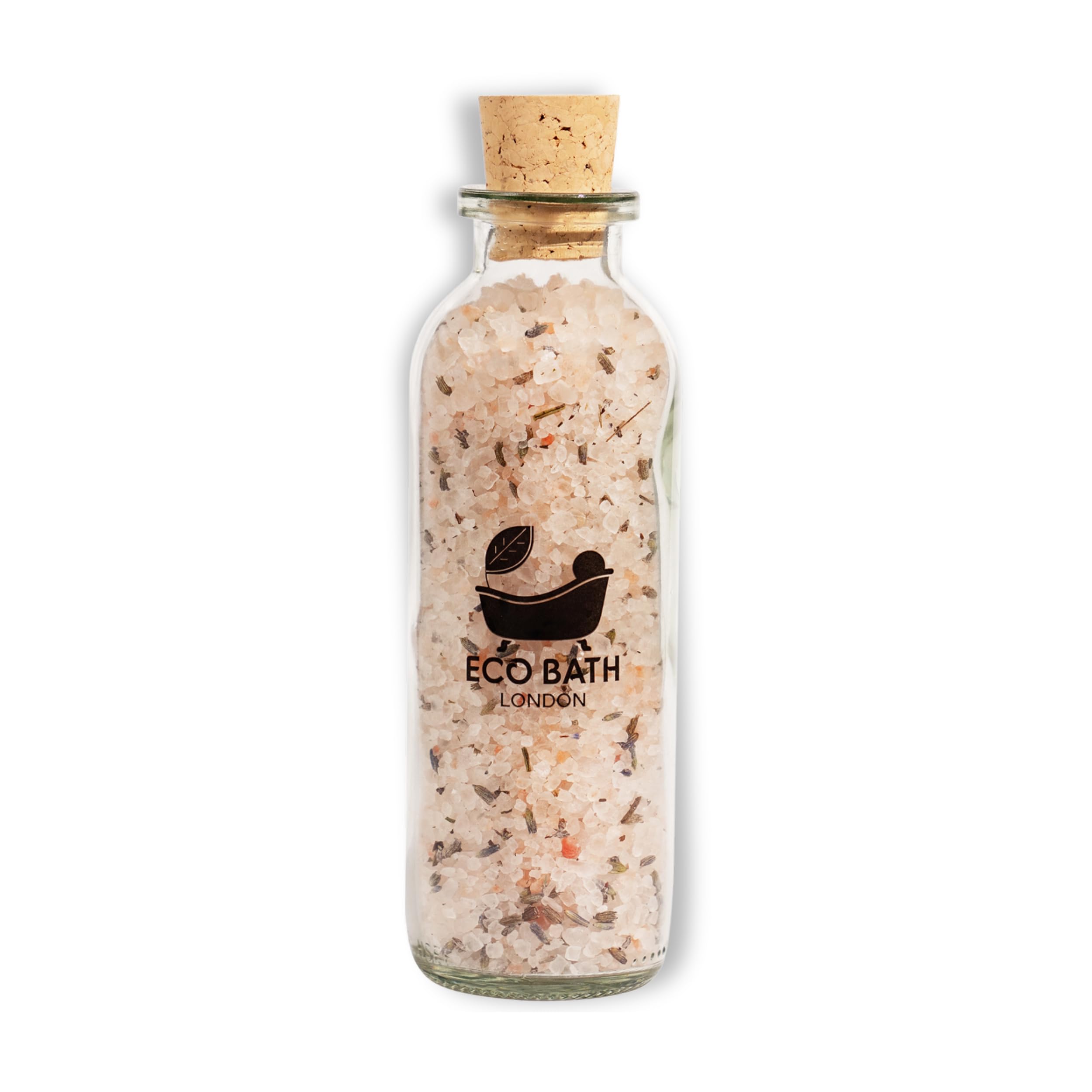 Eco Bath London Himalayan Bath Salt - Luxurious Bath Salts for Relaxation, Skin Care, and Aromatherapy, Infused with Natural Ingredients (Various Scents) (Lavender)