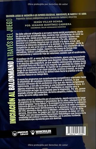 Iniciación al balonmano a través del juego: Propuestas lúdicas predeportivas para la formación humana y deportiva