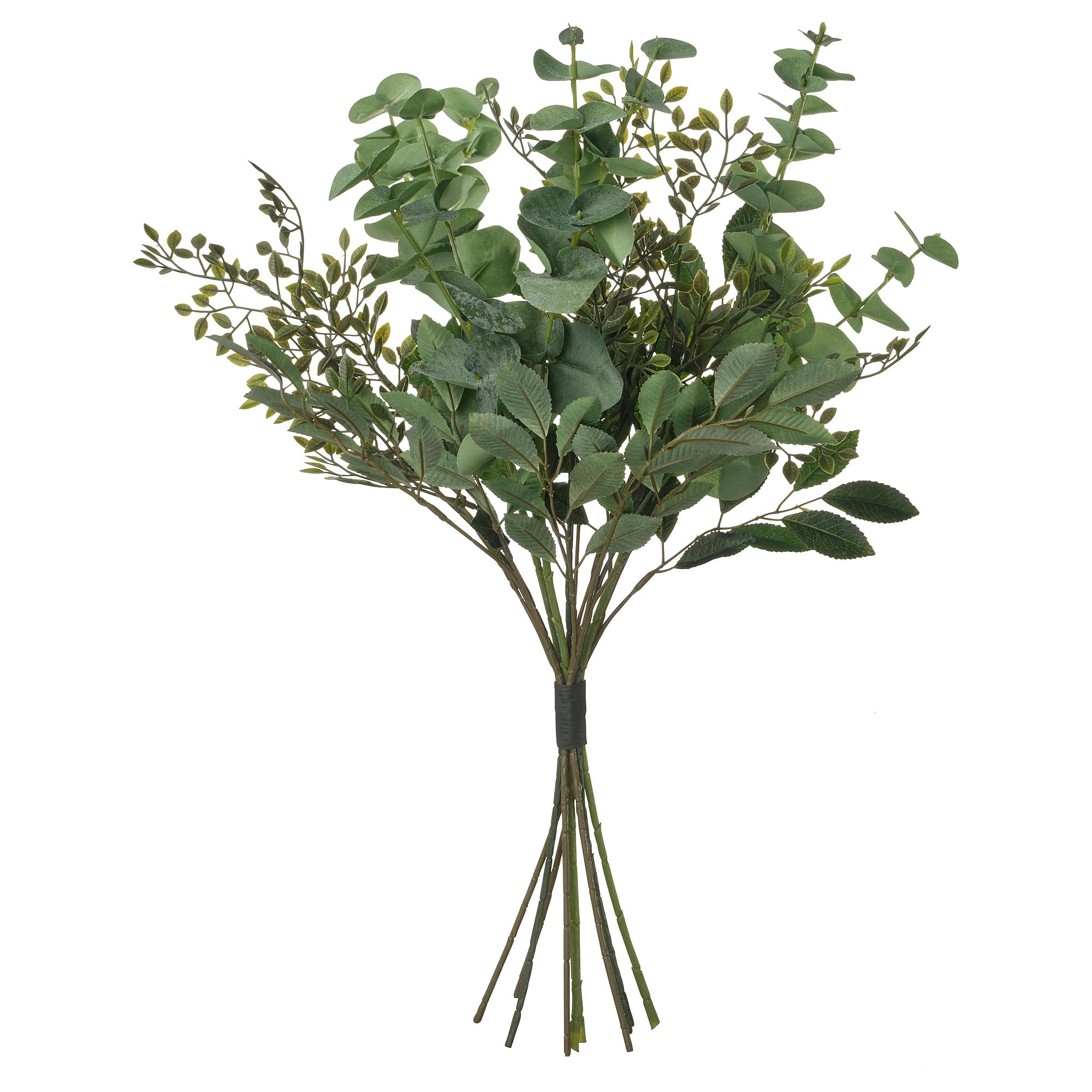 Eucalyptus artificiel sans entretien SMYCKA bouquet vert 60 cm pour espaces sombres et balcons