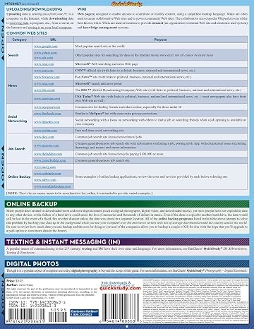 Computer Terminology: QuickStudy Laminated Reference Guide