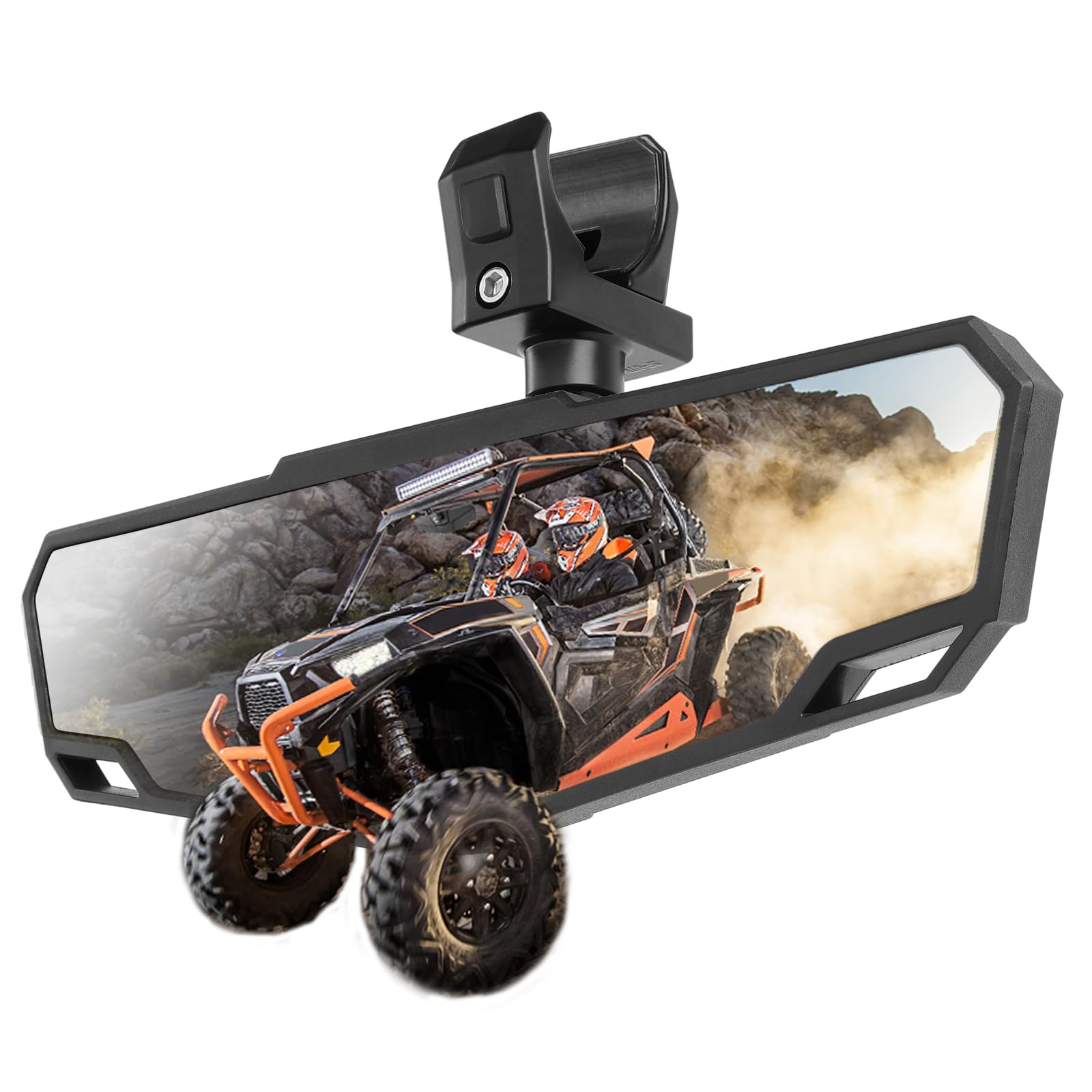 Specchietto retrovisore laterale fuoristrada UTV e specchietto retrovisore centrale con roll bar da 1,75 a 2 per Polaris RZR Pioneer Yamaha Can-Am  201355758