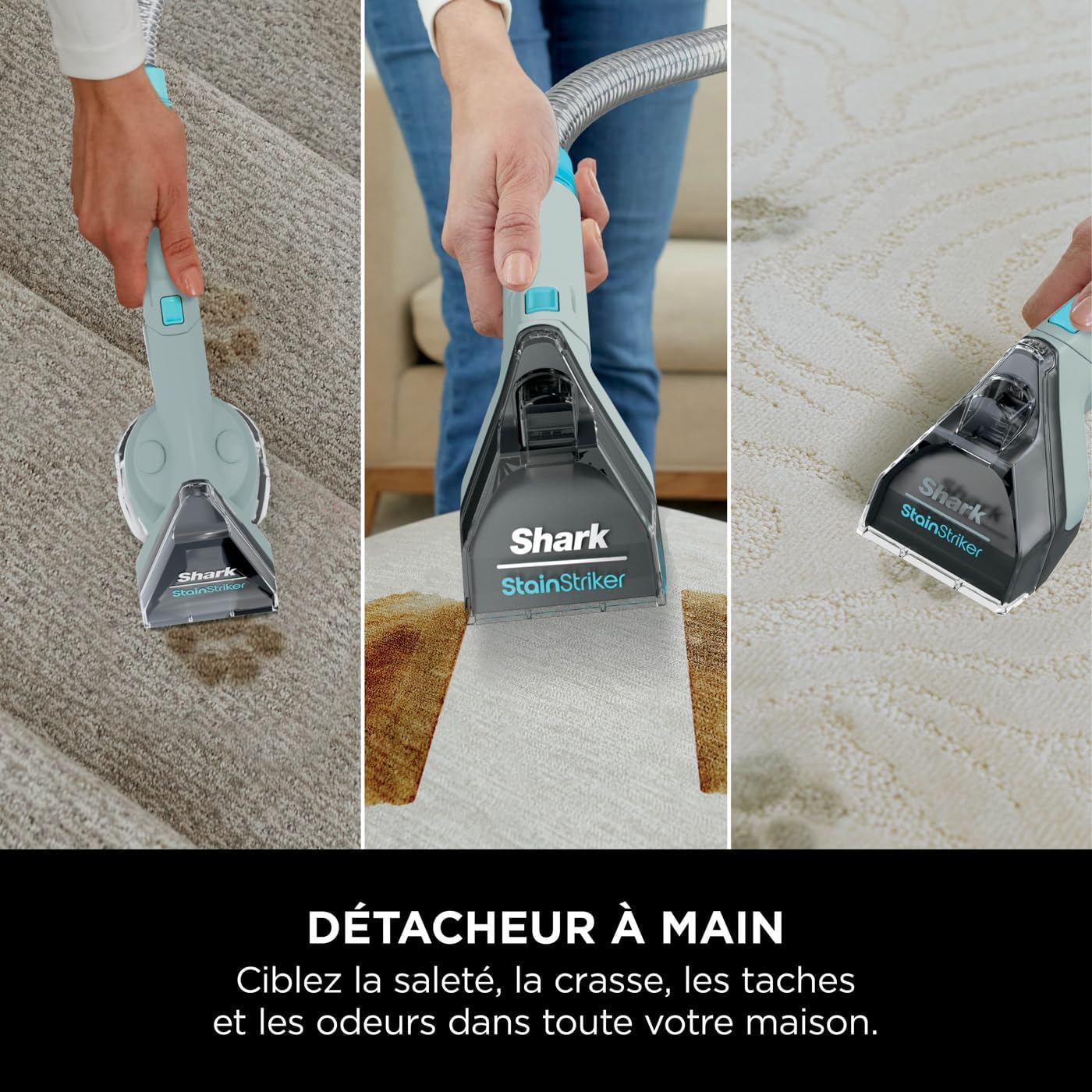 Redonnez vie à vos surfaces avec le Shark StainStriker
