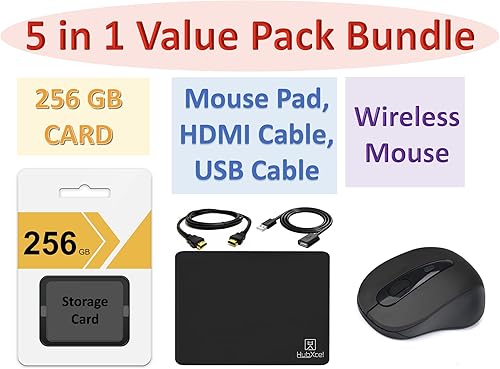 Miniatura 2 de HP Laptop ultraliviana HD de 14 pulgadas, procesador Intel Celeron de cuatro núcleos, 16 GB de RAM, 320 GB (64 GB eMMC+ tarjeta de 256 GB), Wi-Fi,