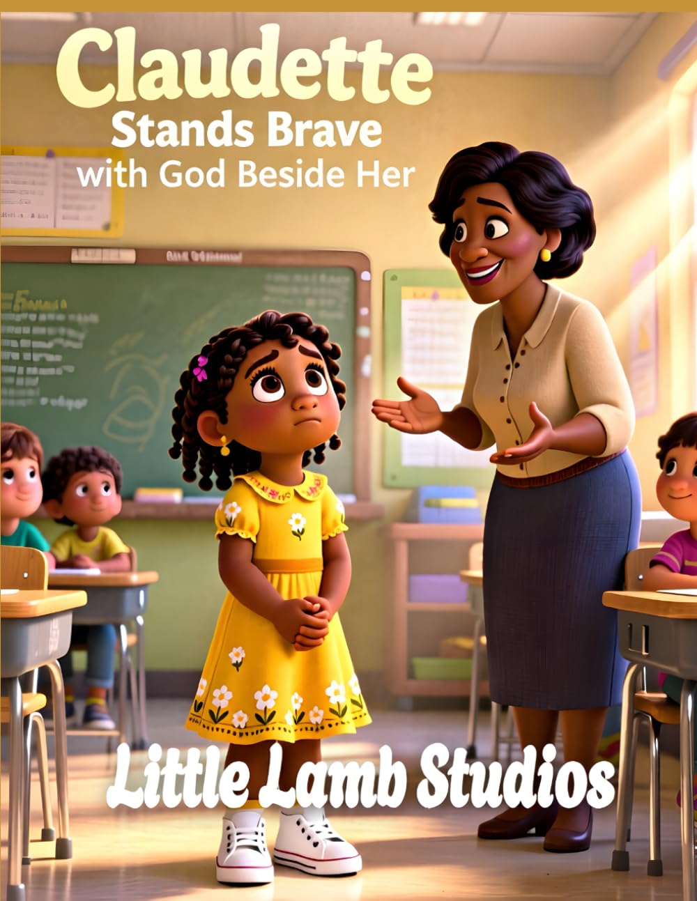 Claudette Stands Brave with God Beside Her: A Christian Picture Book About Courage, Faith, and Confidence: 8 (God’s Beautiful Children)