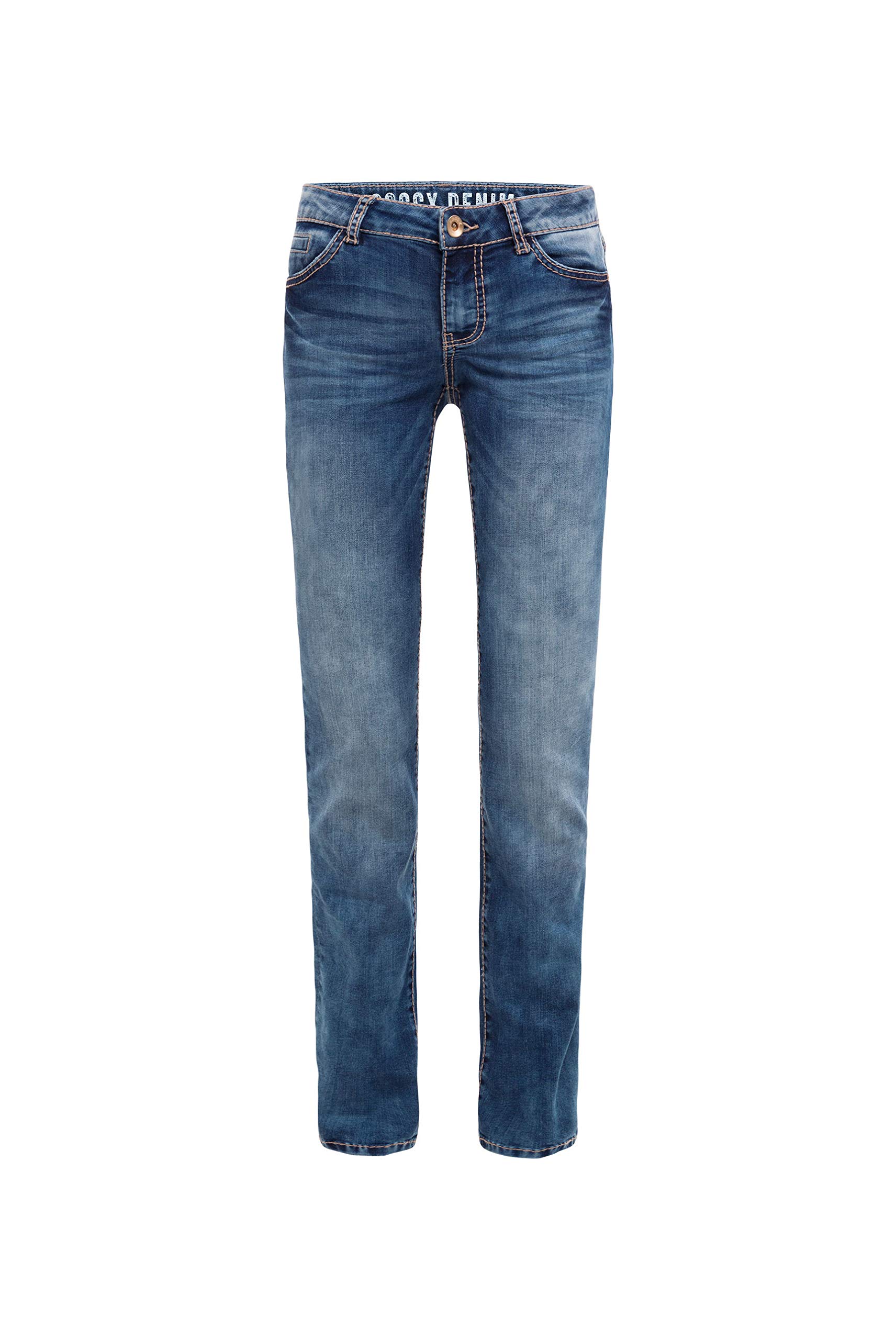 SOCCX Regular-fit-Jeans Damen Produktbeschreibung