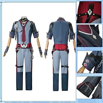 Amazon.co.jp: [VAMPAR] 原神 グッズ リオセスリ コスプレ衣装