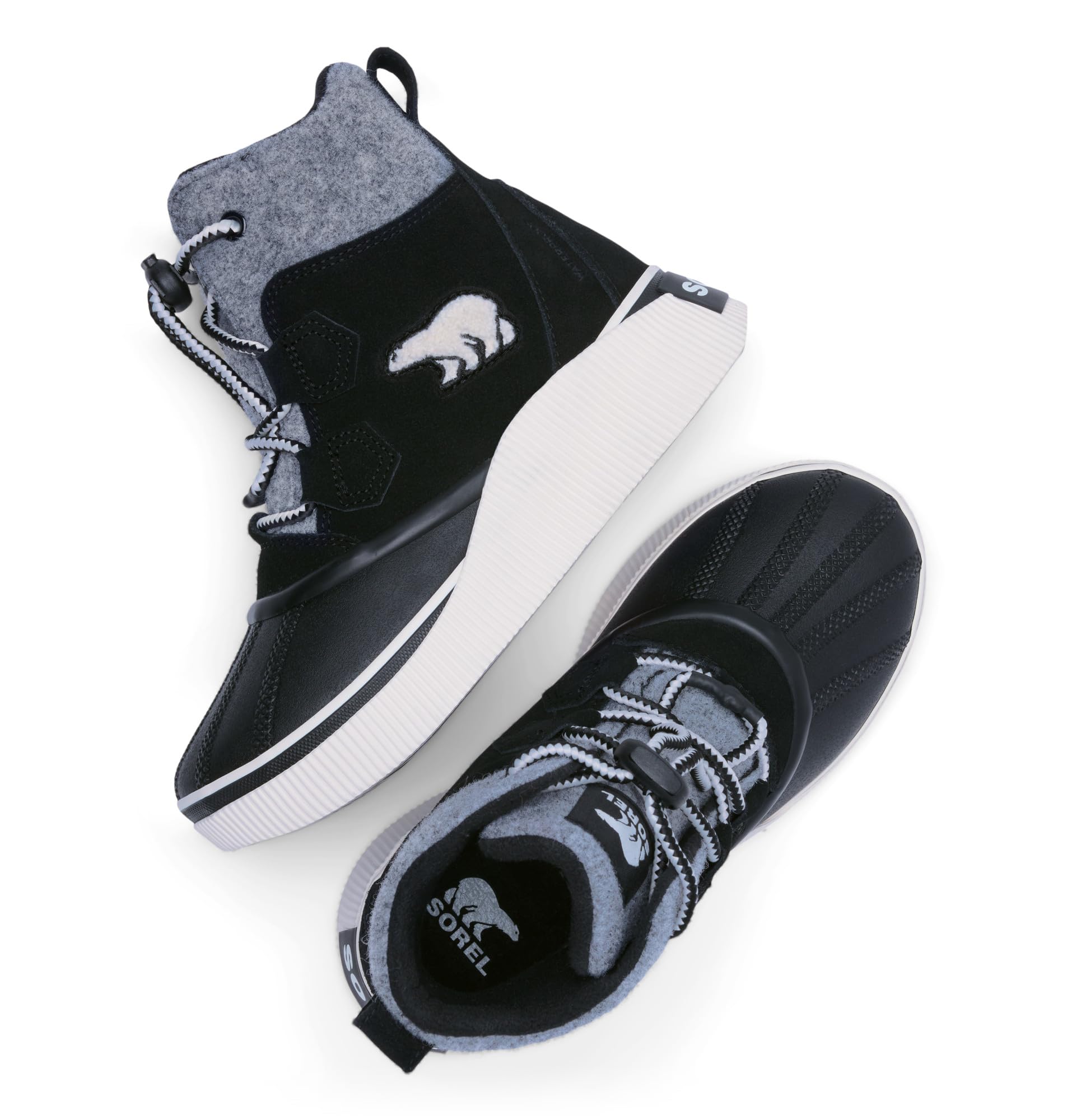 Sorel Botas de invierno unisex para niños grandes Out N About 4 Chillz WpCasual
