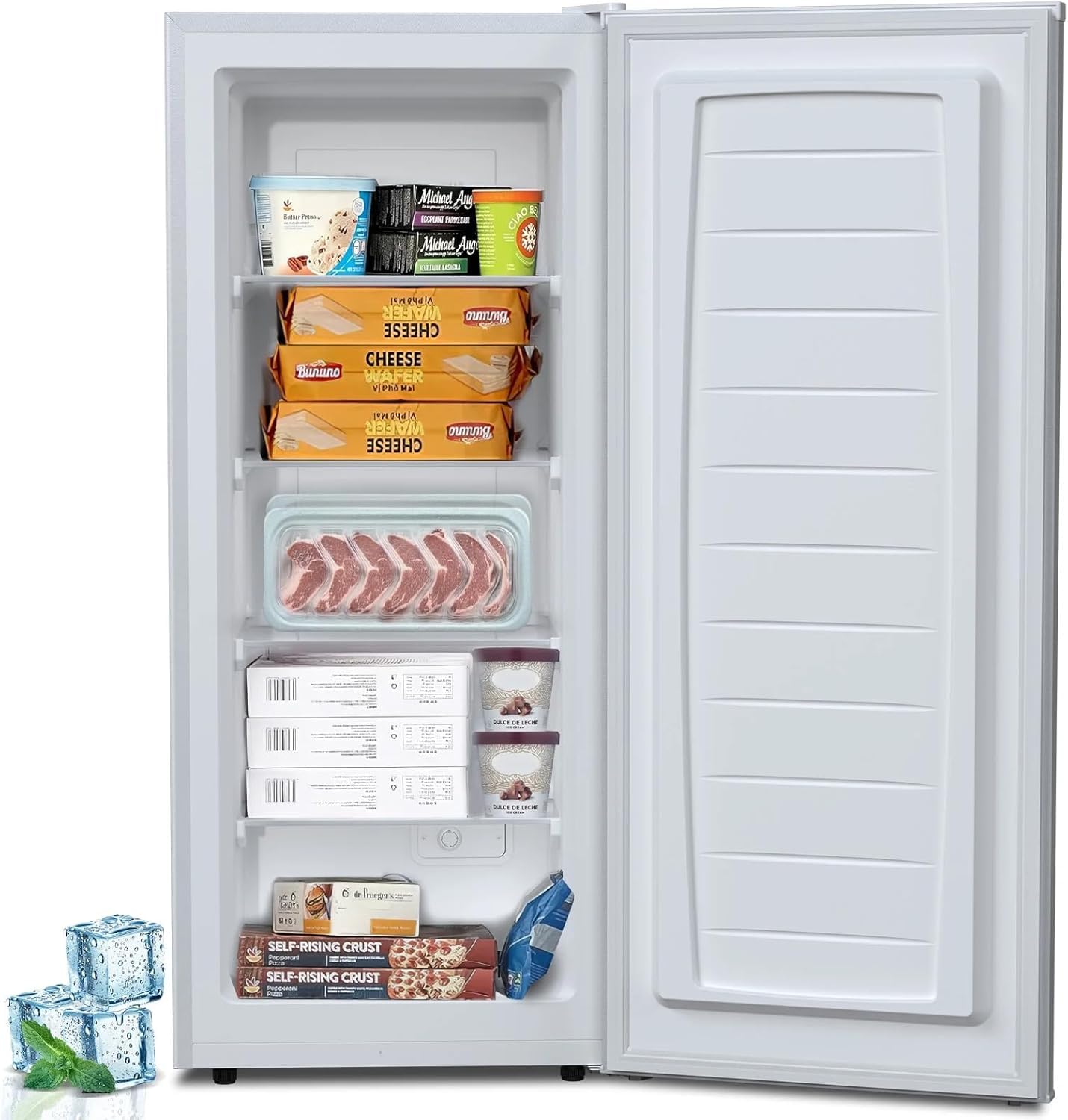 COWSAR Upright Freezer White