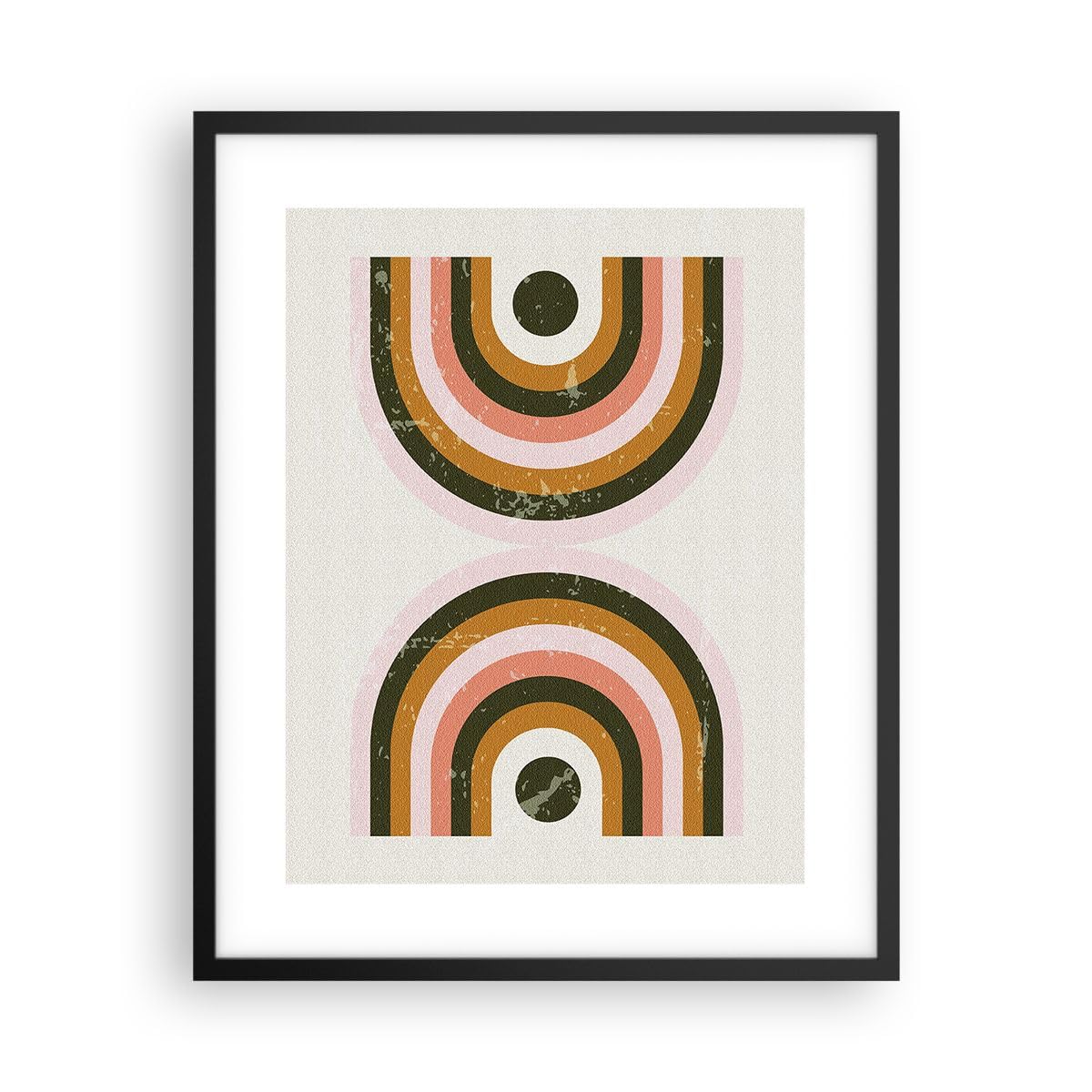 Poster da Parete Póster Marco Negro 40x50cm Bohemia Minimalismo Antiguo Moderno Cuadros Decorativo Cuadros Pared Imágenes Decoracion Salon Dormitorio Cocina Wall Art Prints Decor - P2BPA40x50-6107