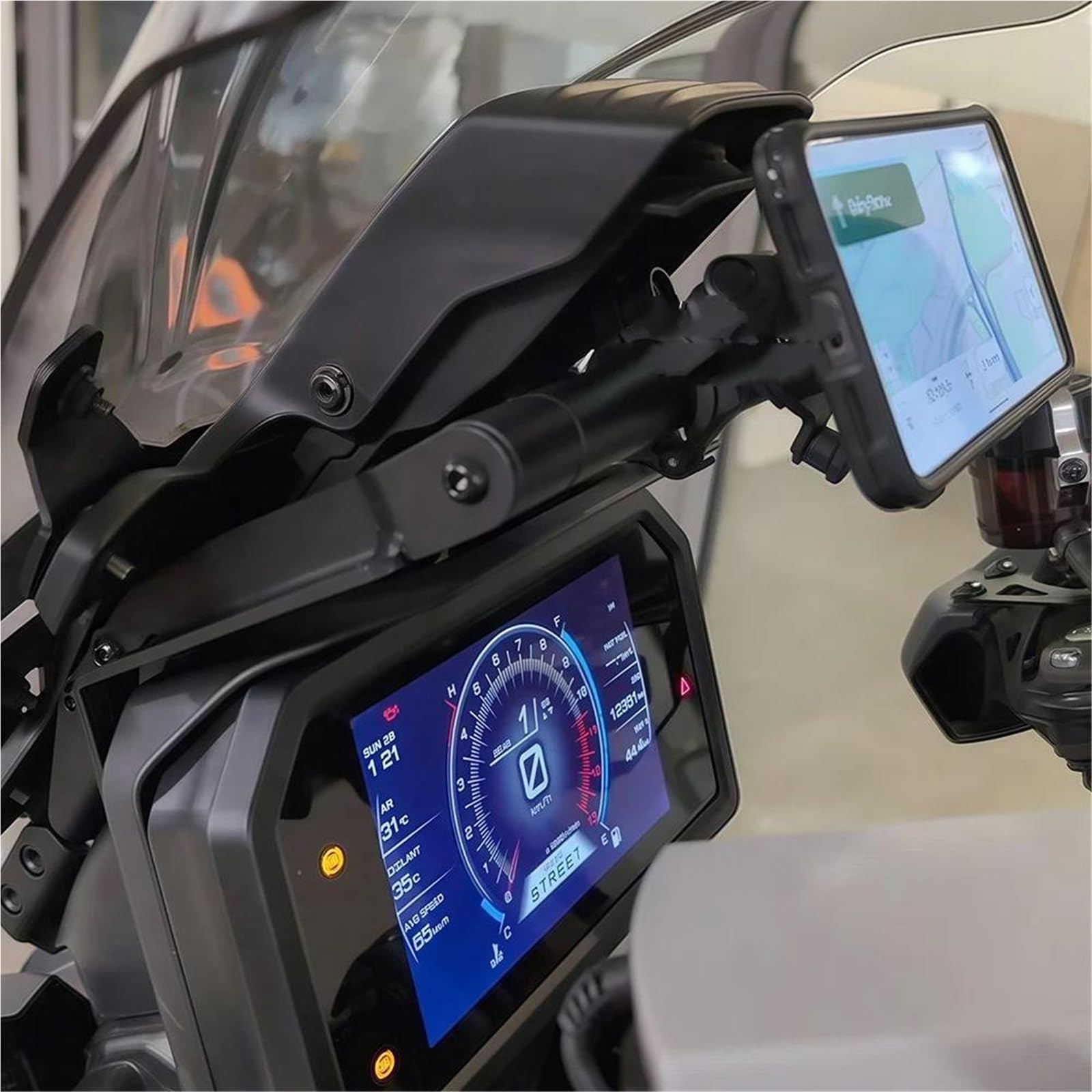 Support De Navigation pour Tracer 9 GT 9GT Plus 2023-2024