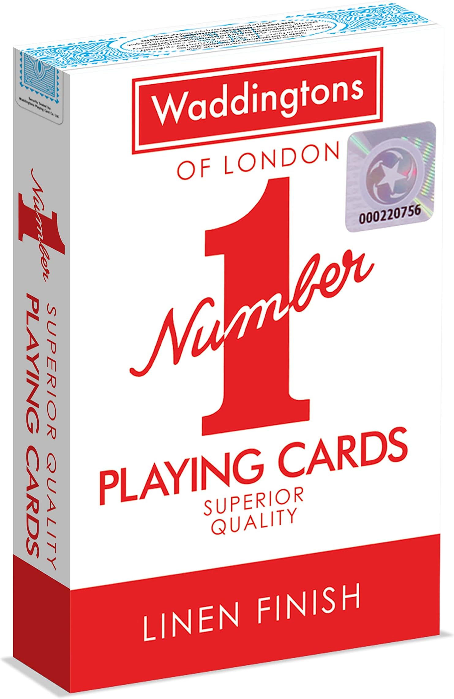 Waddingtons Number 1 Winning Moves 1" Playing Cards- Assorted Colors