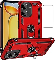Vista 19 de Funda para Xiaomi redmi Note 10 Pro con protector de pantalla, ajuste delgado, protección militar, a prueba de golpes, funda trasera para Redmi Note