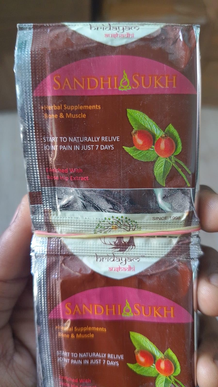 sandhi sukh POWDER | AYUR HERBALS | PAIN RELIEF | PURE SAFE (30 SACHETS) (B0C6GYQRXH) Amazon Price History, Amazon Price Tracker