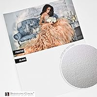 Vista 2 de Papel de lona mate Lyve de alta calidad perfecto para su uso en marcas y modelos profesionales de impresoras Epson, Canon y HP preferidas por