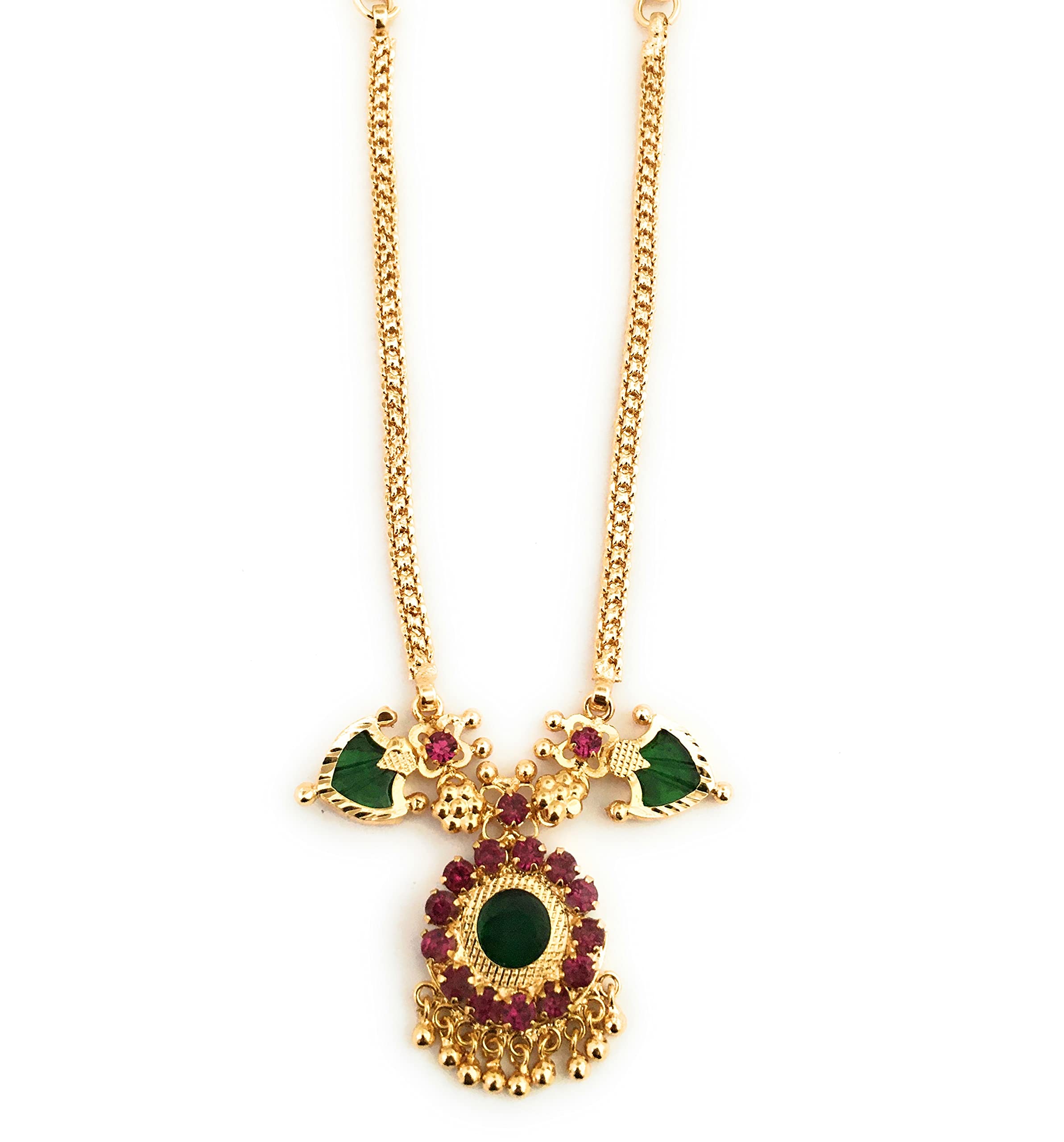 Sasitrends American Diamond Traditional Kerala Necklace For Women and Girls (Step 1) (B098BD5MNL) Amazon Price History, Amazon Price Tracker