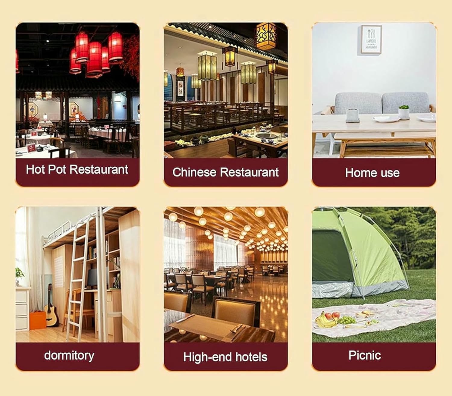 Chafing Dishes - Small Copper Pot for A Single Person, Hot Fat Pot, Traditional Chinese Chinese Hot Ob