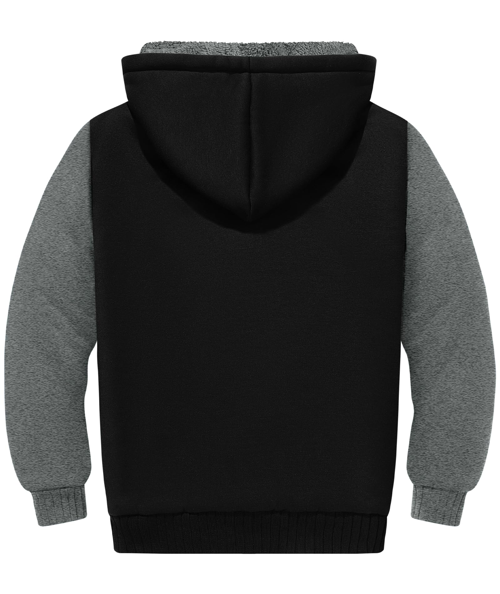 SwissWell Veste Polaire Garçon Sweat à Capuche Enfants avec Zippé Hoodie Chaud Ourdoor Veste d'hiver Manches Longues Sport Sweatshirt Automne Hooded