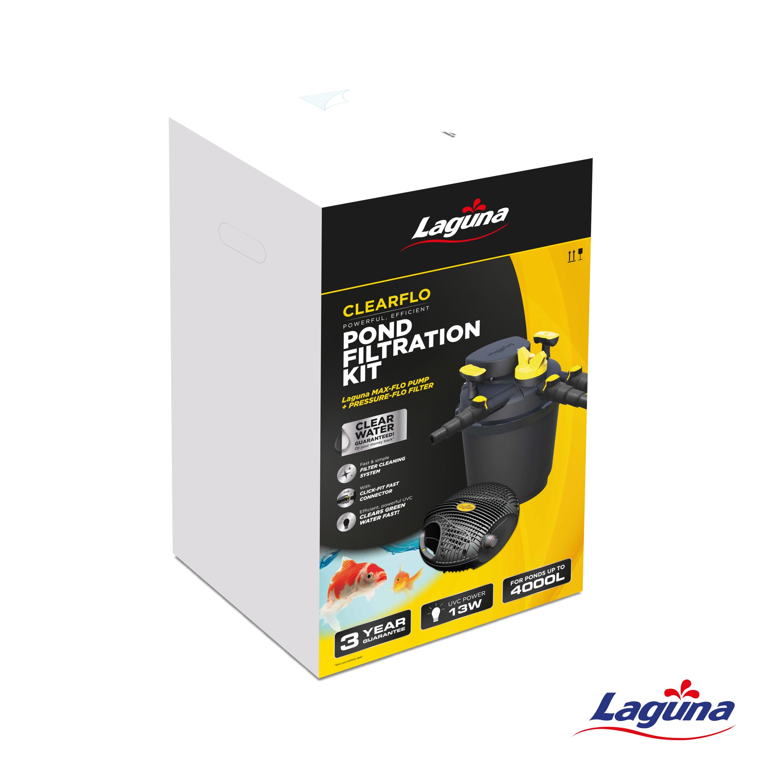 LAGUNA Clear Flo 4000 Pond Filtration Kit