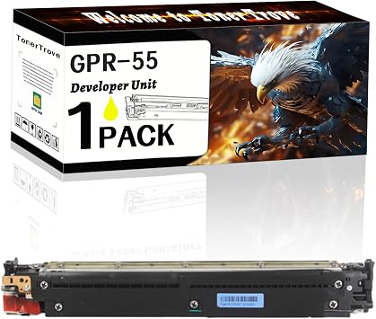 GPR-55 Developer Unit Compatible for Canon imageRUNNER Advance C5550iIII C5560i C5560iII C5560iIII DX6000i DXC5735i DXC5740i DXC5750i Printers 1 Pack Yellow