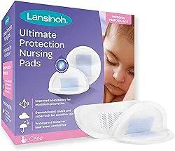 Absorvente para Seios Lansinoh Ultimate Protection - 24 unidades, Lansinoh, Branco