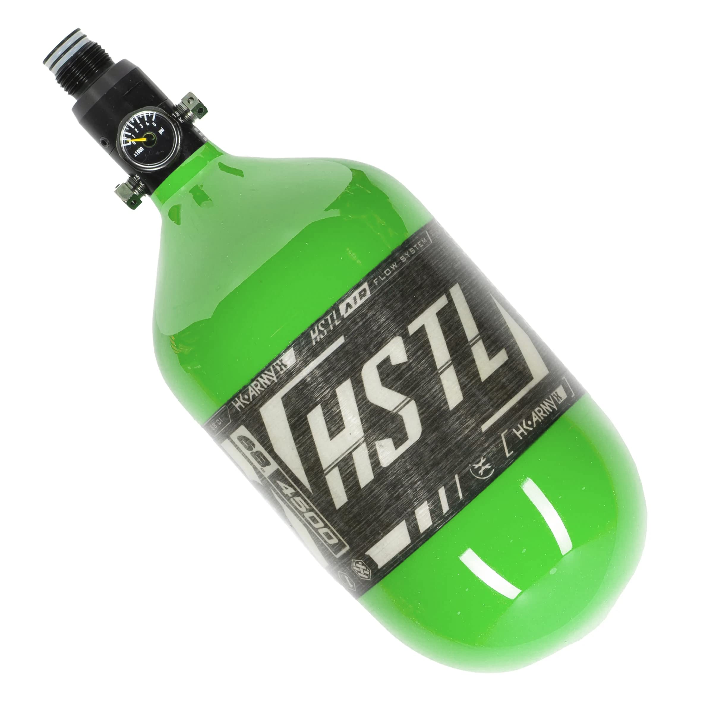 HK Army 68ci 4500psi HPA Paintball Tank - HSTL Carbon Fiber