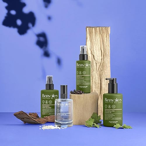 Miniatura 5 de Alfaparf Milano Benvoleo Nutri Care Oil para todo tipo de cabello, limpio, vegano y sostenible para el cuidado del cabello, sin sulfatos ni