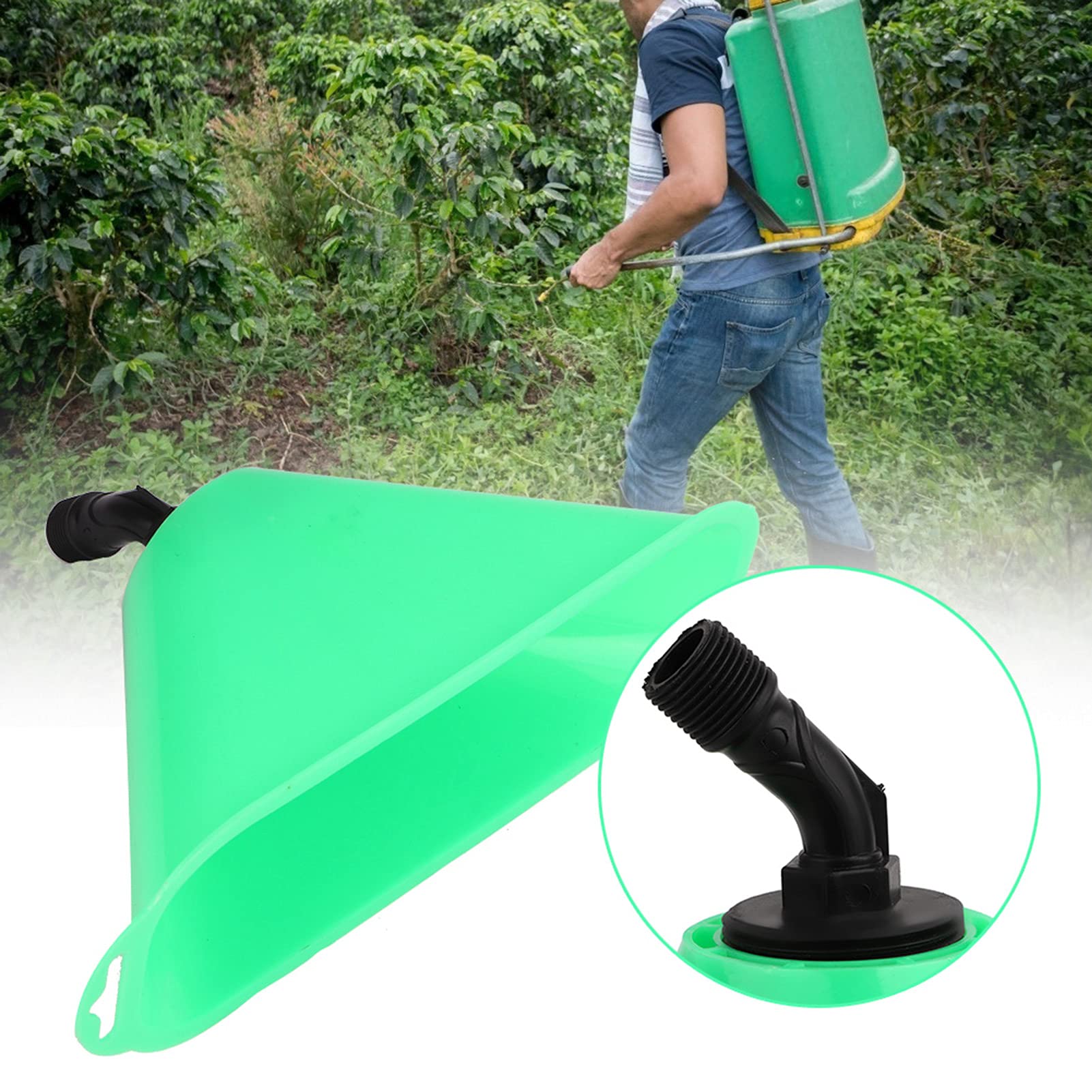 Amazon.com: Natudeco Trumpet Spray Nozzle Wind Resistant Nozzle