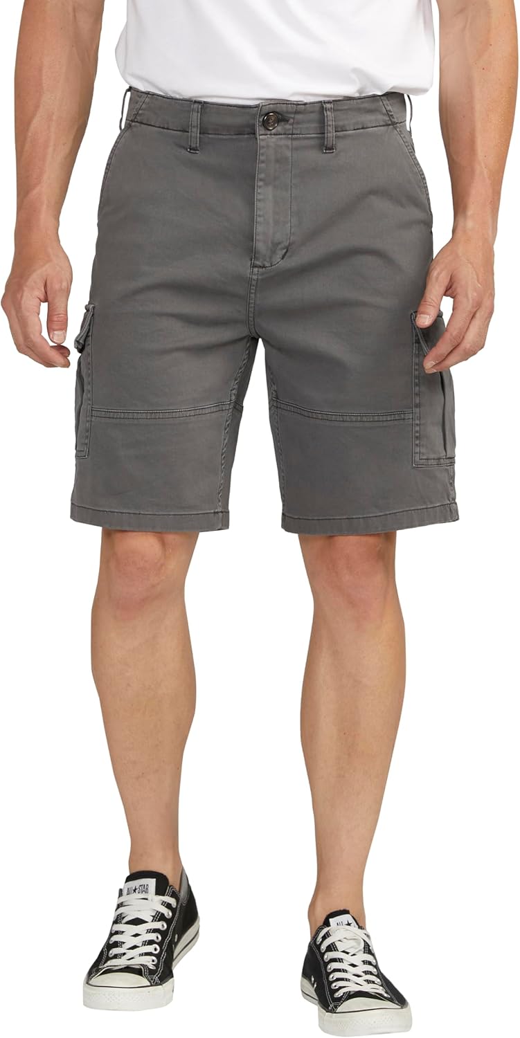 Silver Jeans Co. Men's Khaki Cargo Shorts