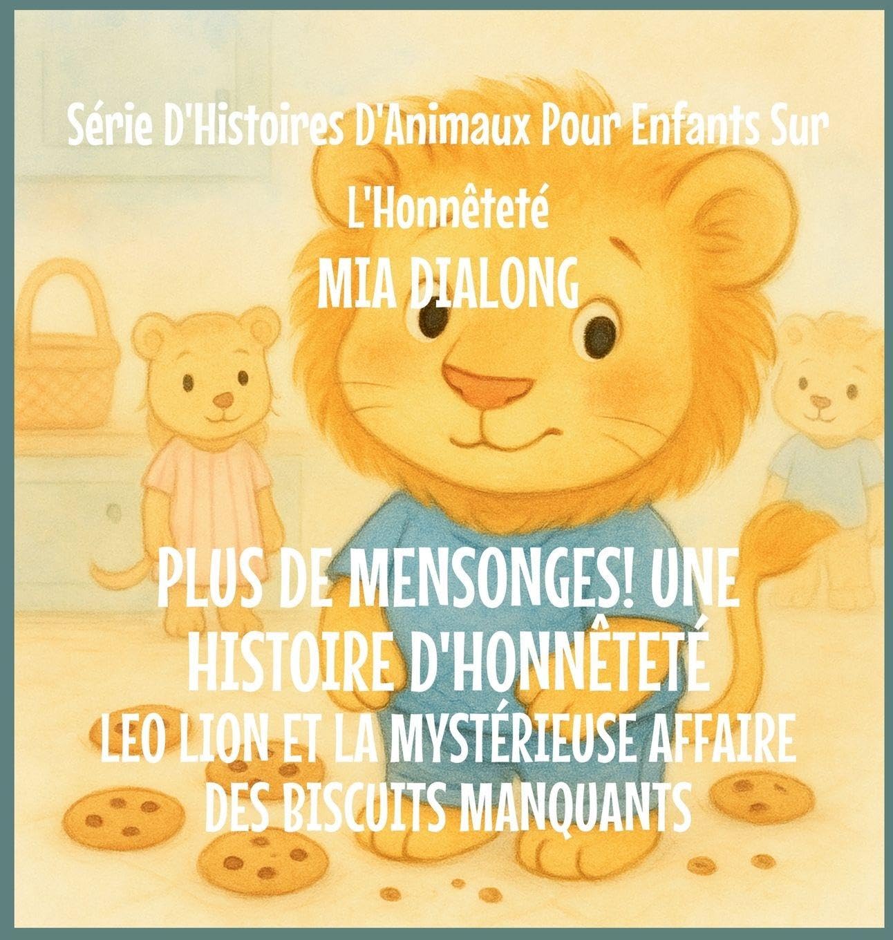 Plus De Mensonges! Une histoire d'honnêteté: Leo Lion et le Mystérieux Cas des Biscuits Manquants: 5 (Série d'Histoires d'Animaux Pour Enfants Sur l'Honnêteté)