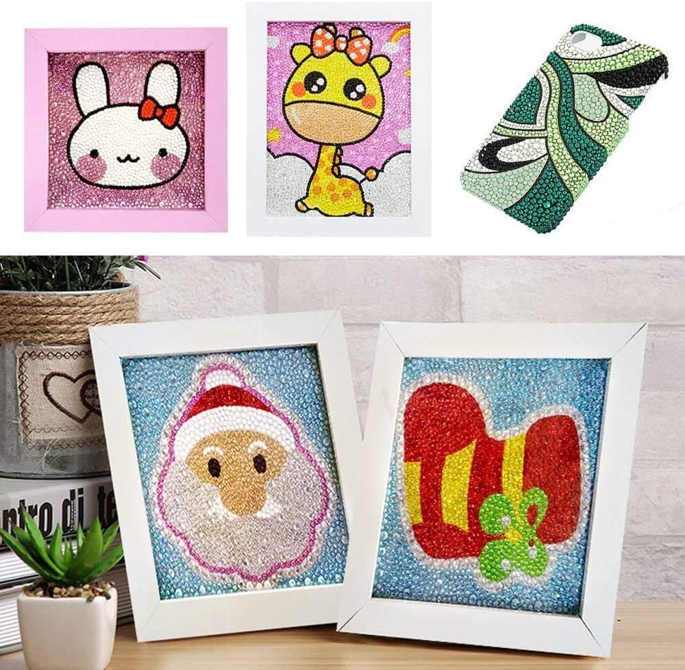 TCJJ 3 Libri Adesivi Per Bambini Dai 3 Agli 8 Anni, Libri Adesivi Per Ragazze Per Numero, Adesivi Per Bambini Per Migliorare L'Intelligenza, Libri Adesivi Riutilizzabili Per Bambini, Regali Di Natale