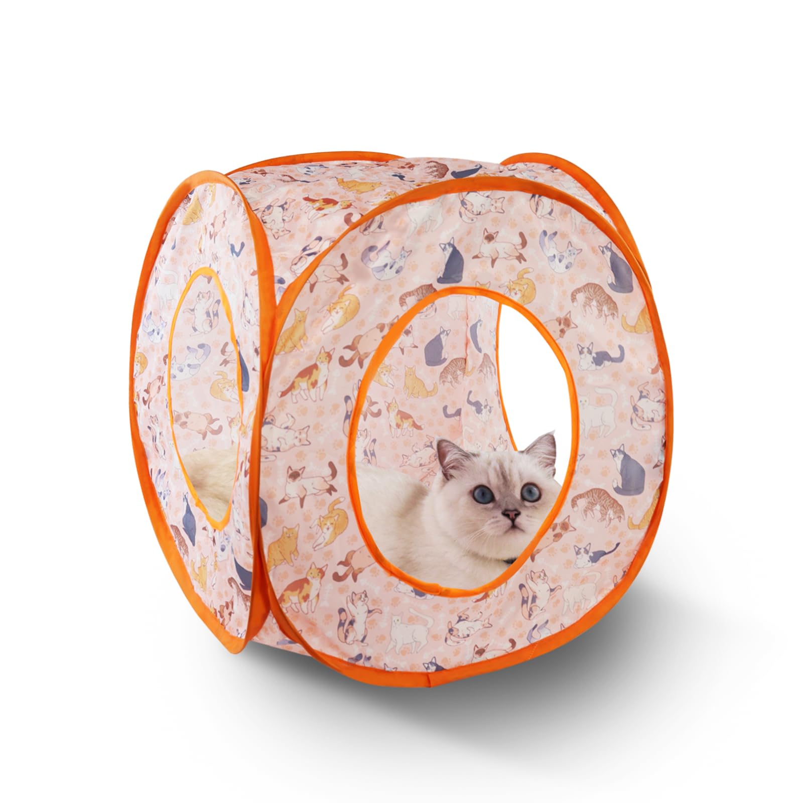 Túnel para gatos Andiker seguro y fuerte que soluciona el aburrimiento de tu mascota