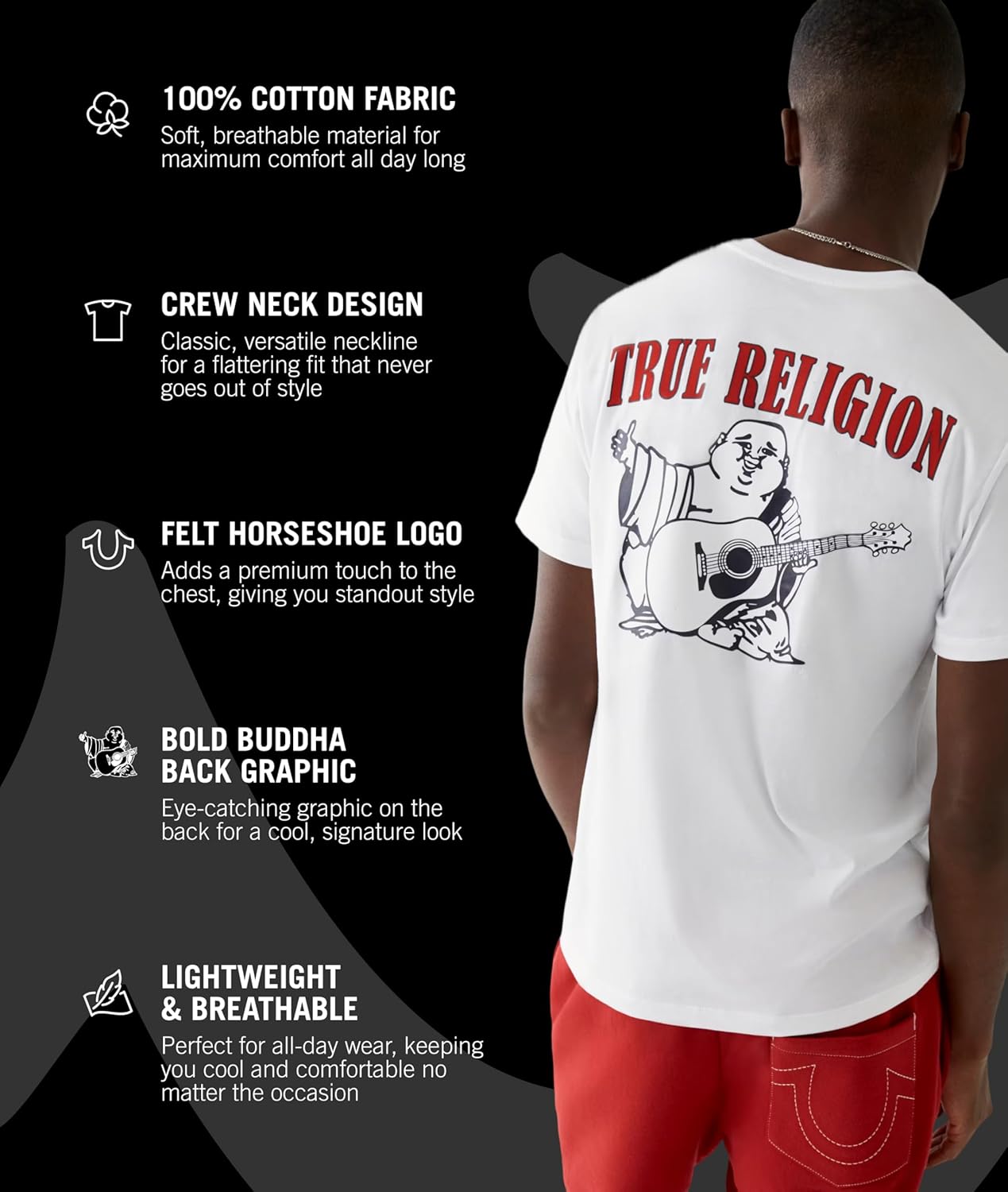 Made from 100% Cotton, This Mens t-Shirt Offers Premium Construction and Lasting Durability. - Image 3