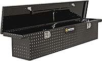 Northern Tool Slim Low-Profile Aluminum Crossover Truck Toolbox 69in x 12in x 13in Gloss Black Model 36212712