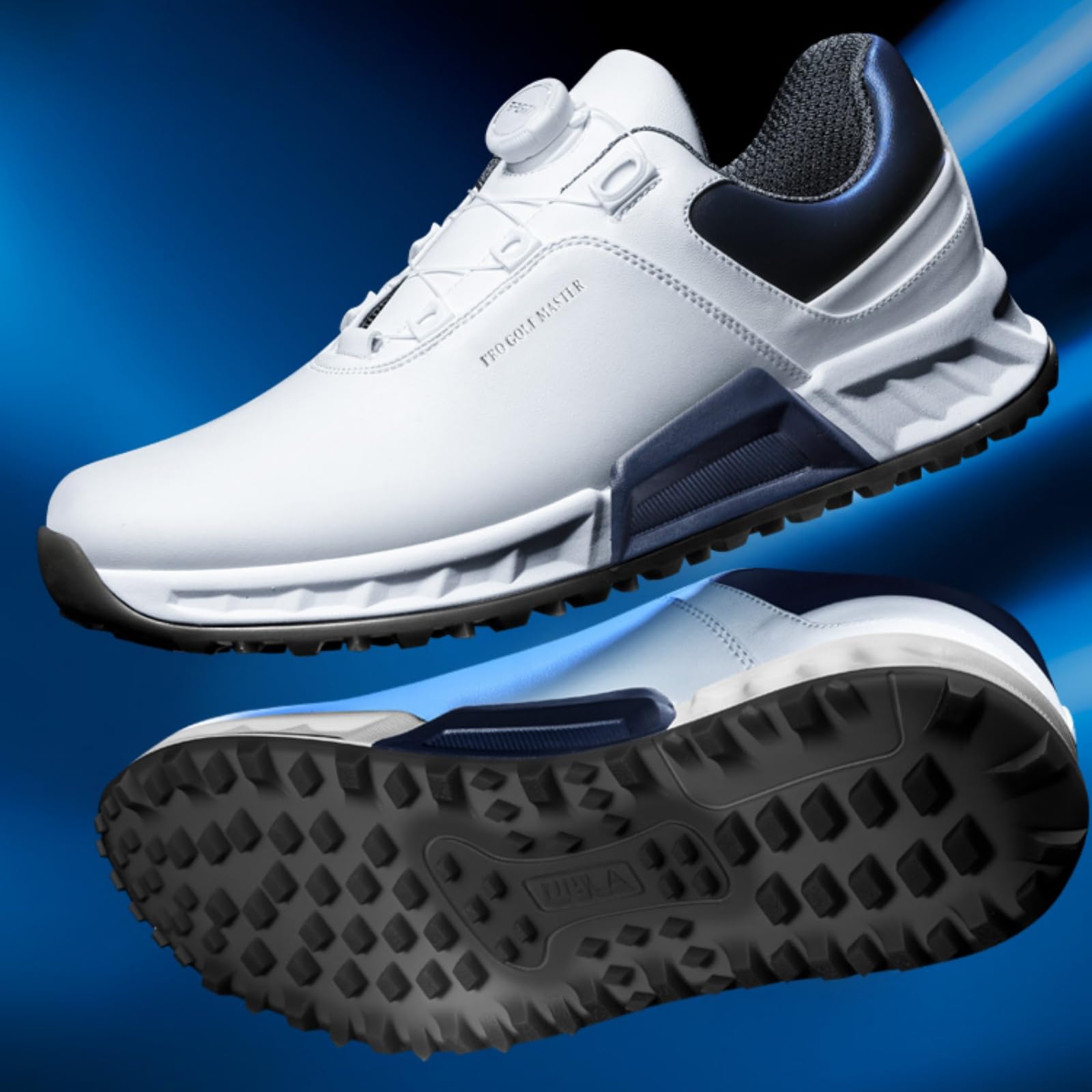 Męskie buty golfowe bez kolców wygodne wodoodporne sneakersy