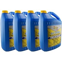 Sunoco 9973-004 9973 ELC Extra 50/50 Prediluted Extended Life Coolant/Antifreeze 1 Gallon Mixed Fleet Case of 4 Contains Bittering Agent
