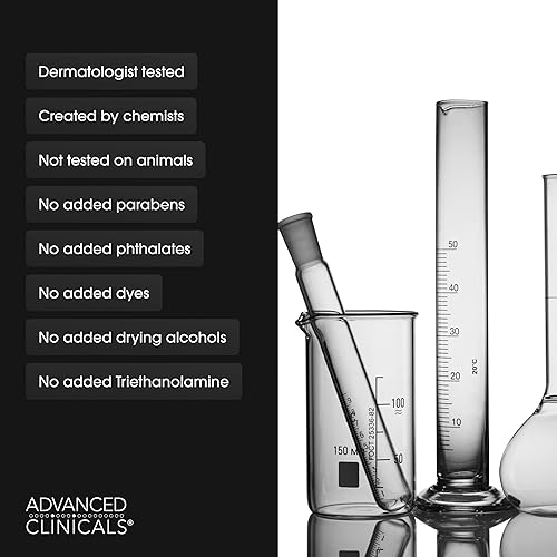 Miniatura 8 de Advanced Clinicals Crema de rescate antienvejecimiento de rosas búlgaras para el cuidado de la piel hidratante para la cara y el cuerpo hidratante