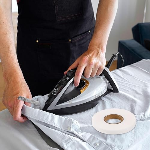 Miniatura 3 de Cinta de fusión de tela, cinta adhesiva para planchar en el dobladillo, cinta adhesiva para dobladillo, pantalones de mezclilla, pantalones, faldas,