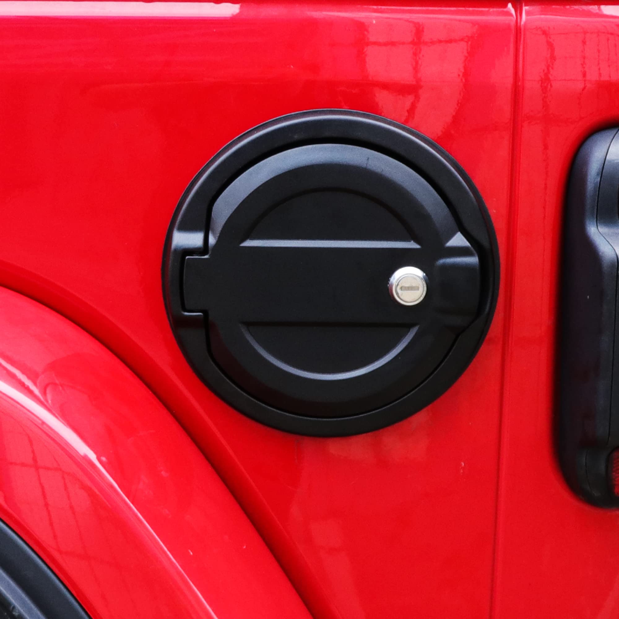 RERPRO Locking Gas Cap Cover Compatible with 2018-2024 Jeep